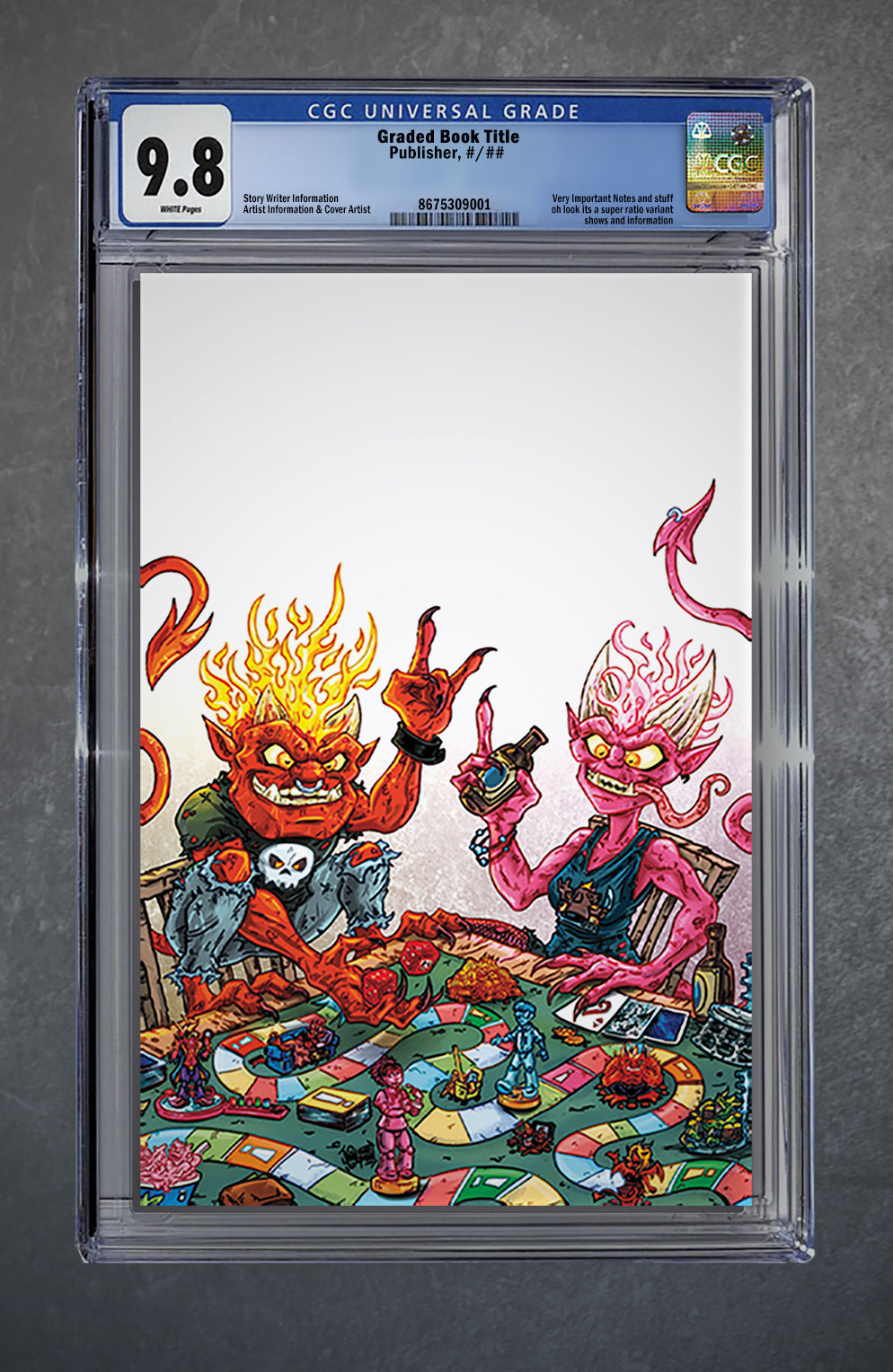 The Lucky Devil's #1 CGC 9.8 Josh C Lyman PCB Hobby Variant B Virgin LTD 500 [1/8/25]