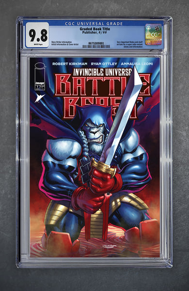 Invincible Universe: Battle Beast #1 CGC Universal Series 9.8
