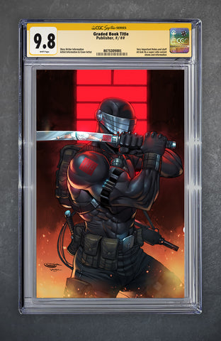 G.I. Joe A Real American Hero Silent Missions Editions 21 CGC Signature Series 9.8 Sajad Shah Variant B Virgin LTD 750 [4/15/25]