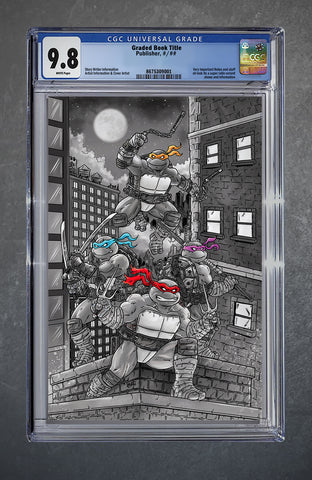 Teenage Mutant Ninja Turtles #6 CGC 9.8 Josh C Lyman PCB Hobby Variant B FOIL LTD 600 [1/29/25] MEGACON