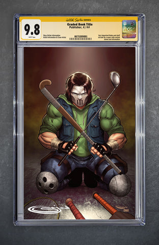 Teenage Mutant Ninja Turtles: Casey Jones #1 CGC Signature Series Sajad Shah Variant B Virgin LTD 600 [9/17/25]