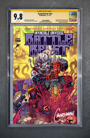 Invincible Universe: Battle Beast #8 CGC 9.8 Chris Marchman LTD 1000 [4/15/26]