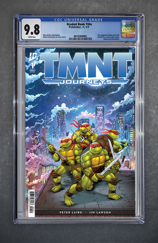 Teenage Mutant Ninja Turtles: Journeys #1 CGC 9.8 Universal Series Josh C Lyman Variant A Trade LTD 600 [8/20/25]