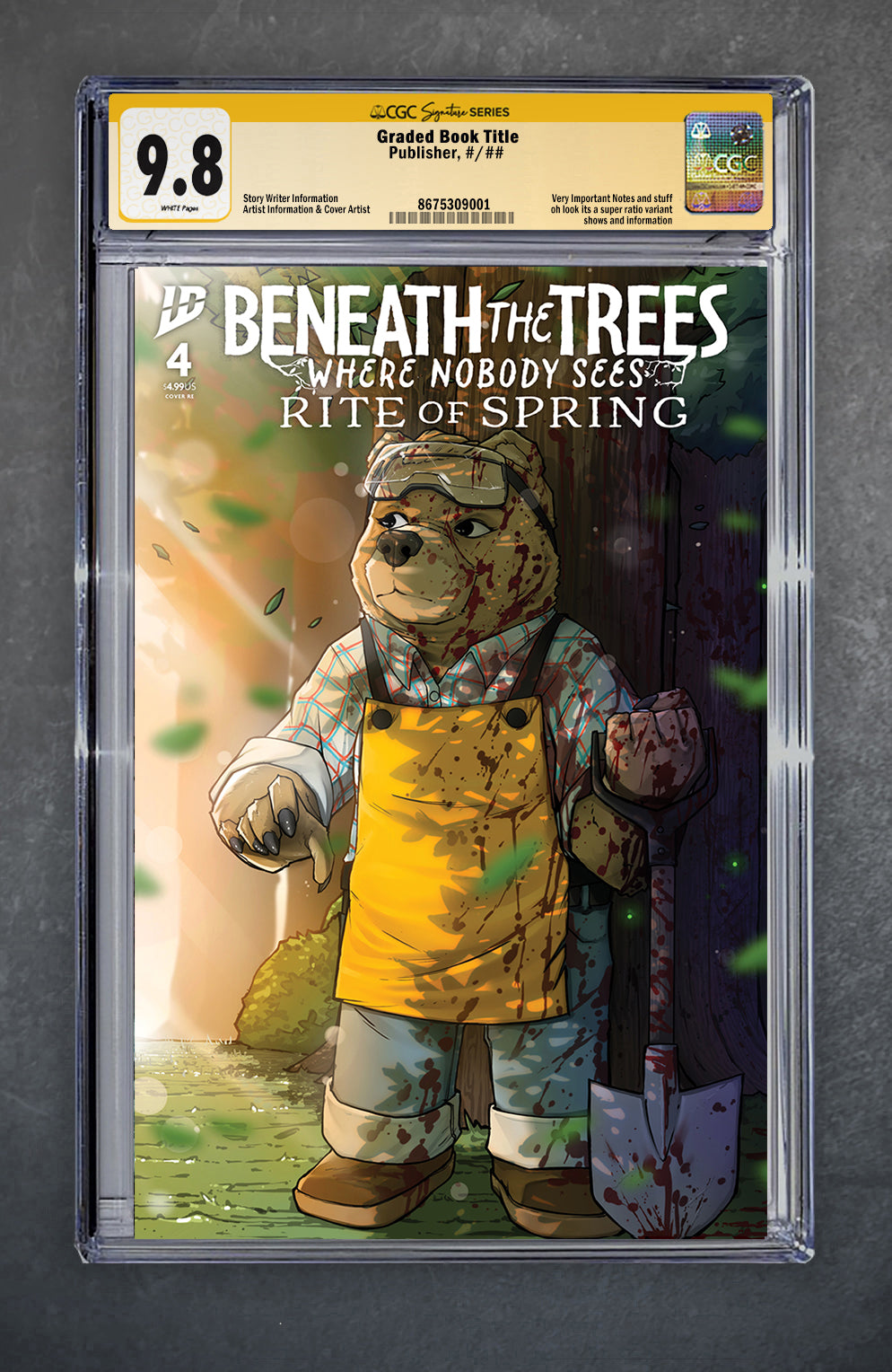 Beaneath the Trees Where Nobody Sees: Rite of Spring 4 CGC Signature Series 9.8 Nate Melendez Variant A Trade LTD 500 [11/5/25]