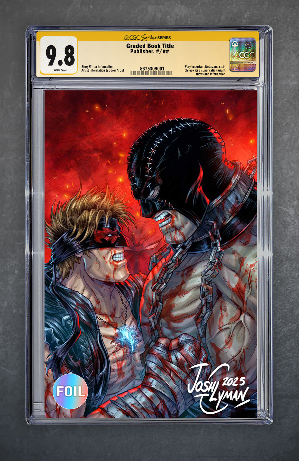 Final Boss 1 CGC Signature Series 9.8 Josh C Lyman Variant B Virgin Foil LTD 500 [11/19/25]