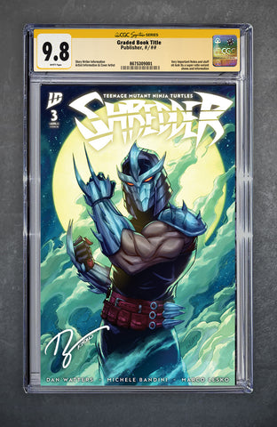 TMNT: Shredder 3 CGC Signature Series 9.8 Ryan Kincaid Variant A Trade LTD 500 [11/26/25]