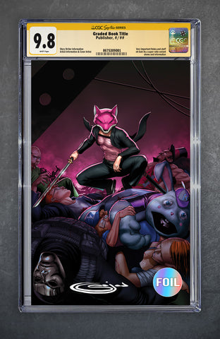 Exquisite Corpses 6 CGC Signature Series 9.8 Sajad Shah Variant B Virgin Foil LTD 500 [10/22/25]