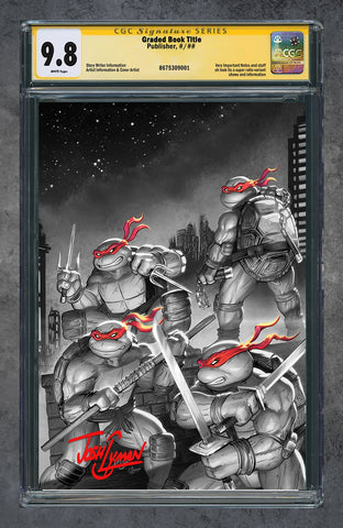 Teenage Mutant Ninja Turtles Mirage Facsimile (Reprint) #1 CGC 9.8 Josh C. Lyman LTD 600 [8/19/26]