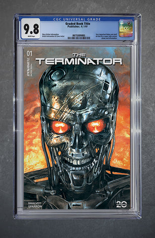 The Terminator #1 CGC 9.8 Dave Dorman PCB Hobby Variant A Trade LTD 500 [10/17/24] NYCC