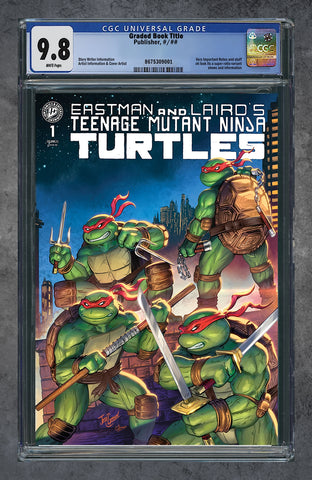 Teenage Mutant Ninja Turtles Mirage Facsimile (Reprint) #1 CGC 9.8 Josh C. Lyman LTD 600 [8/19/26]