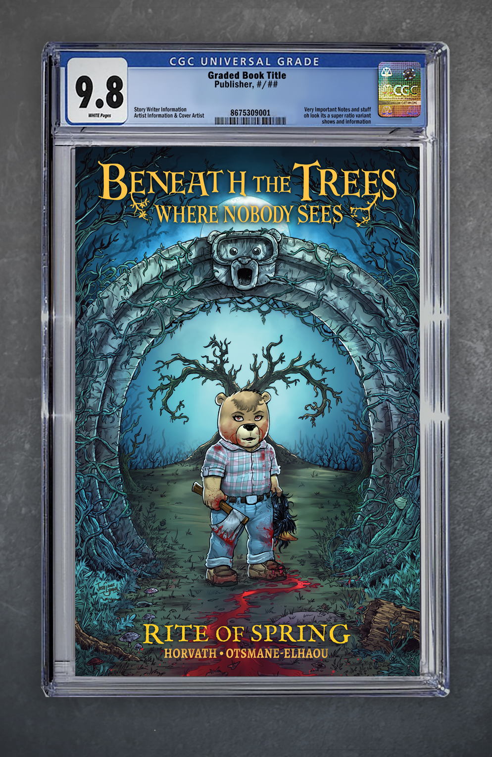 Beneath the Trees Where Nobody Sees: Rite of Spring #2 CGC Universal Series 9.8 Josh C Lyman Variant A Trade LTD 500 [10/9/25]