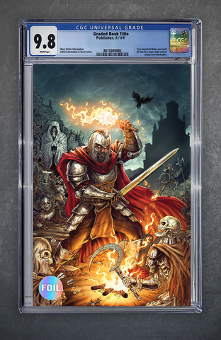 Dark Souls: Mother of Mourning 1 CGC Universal Series 9.8 Josh C Lyman Variant B Virgin Foil  LTD 500 [12/3/25]