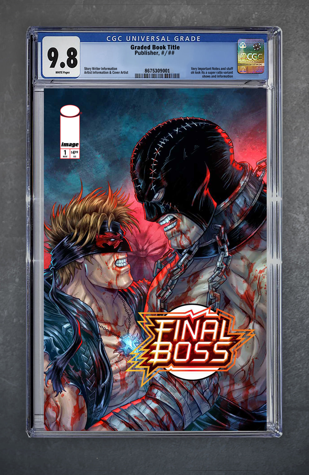 Final Boss 1 CGC Universal Series 9.8 Josh C Lyman Variant A Trade LTD 500 [11/19/25]