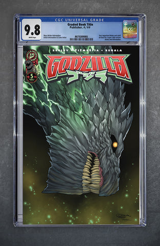 Godzilla [Kai-Sei] 5 CGC Universal Series 9.8 Sajad Shah Variant A Trade LTD 500 [12/3/25]