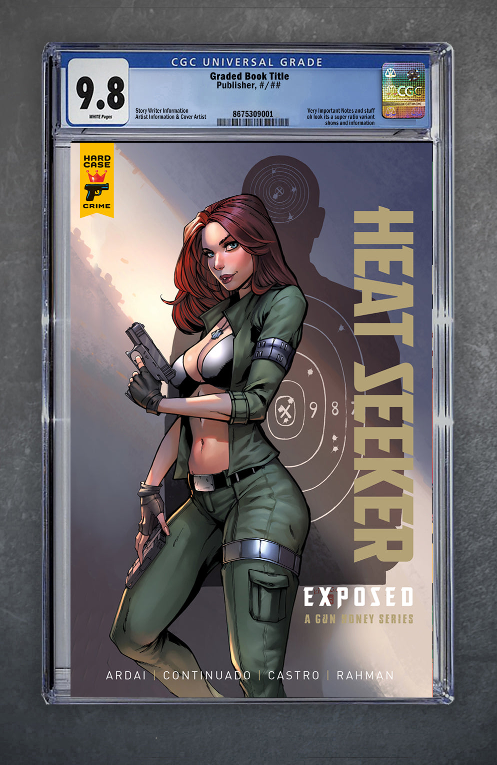 Heat Seeker: Exposed 4 CGC Universal Series 9.8 Ryan Kincaid Variant A Trade LTD 500 [12/3/25]