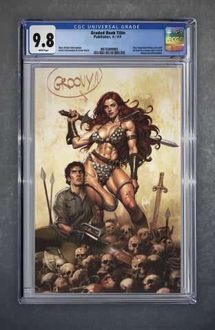 Red Sonja Vs. Aod 1 CGC Universal Series 9.8 Cedric Poulat Variant A Virgin LTD 500 [4/9/25]
