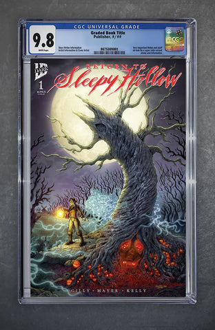 Return to Sleepy Hollow 1 CGC Universal Series 9.8 Josh C Lyman Variant A Trade LTD 500 [10/29/25]