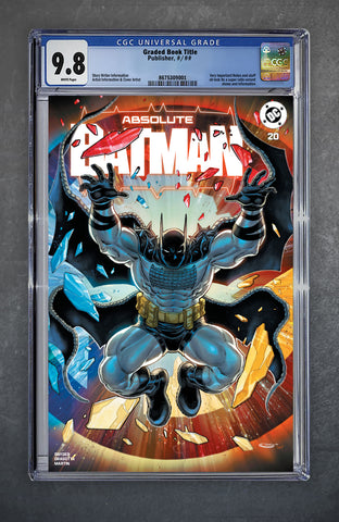 Absolute Batman #20 CGC Universal Series 9.8 Sajad Shah Variant A Trade LTD 2000 [5/13/26]