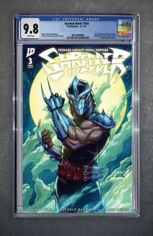 TMNT: Shredder 3 CGC Universal Series 9.8 Ryan Kincaid Variant A Trade LTD 500 [11/26/25]
