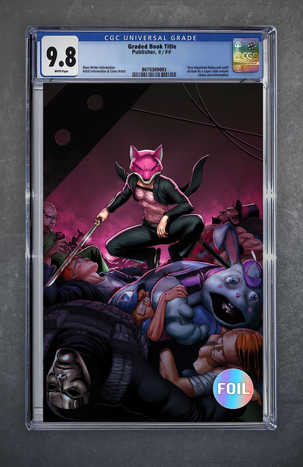 Exquisite Corpses 6 CGC Universal Series 9.8 Sajad Shah Variant B Virgin Foil LTD 500 [10/22/25]
