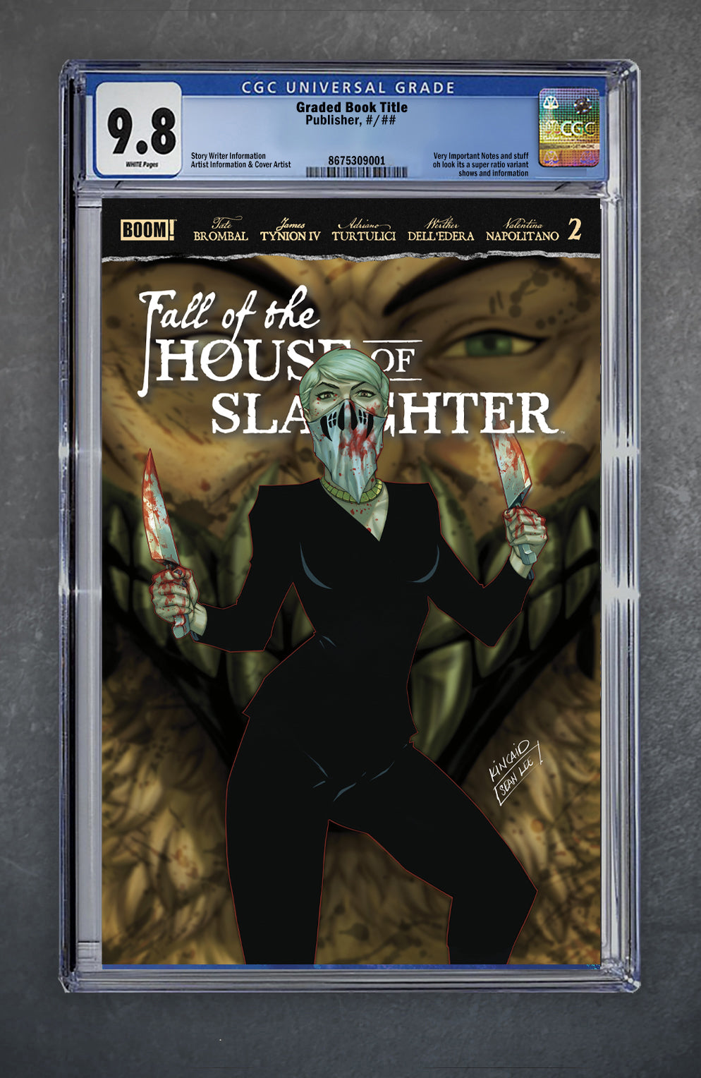 Fall of the House of Slaughter #2 CGC Universal Series 9.8 Ryan Kincaid Variant A Trade LTD 500 [6/10/26]