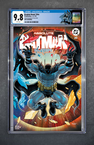 Absolute Batman #20 CGC 9.8 Sajad Shah LTD [5/13/26]