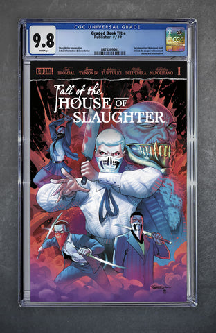 Fall of the House of Slaughter #1 CGC 9.8 Sajad Shah LTD 500 [5/6/26]