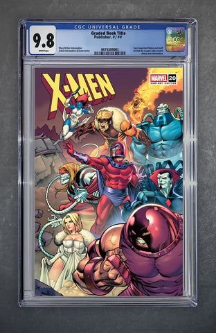 X-MEN #20 CGC Universal Series 9.8 Sajad Shah Variant A Trade LTD 3000 [8/13/25]