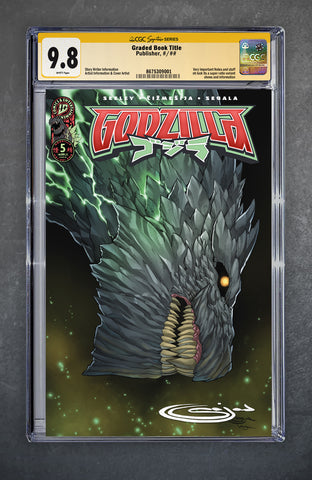 Godzilla [Kai-Sei] 5 CGC Signature Series 9.8 Sajad Shah Variant A Trade LTD 500 [12/3/25]