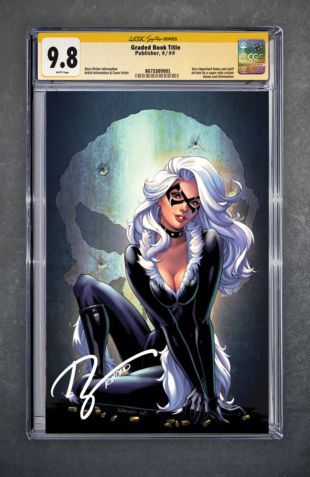 Black Cat #11 Signature Series 9.8 Ryan Kincaid Variant B Virgin LTD 1000 [6/10/26]