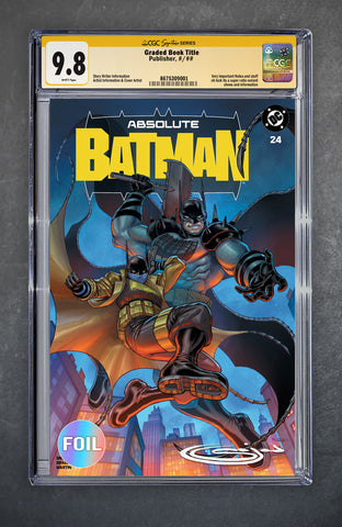 Absolute Batman #24 CGC 9.8 Sajad Shah LTD 1000 [9/23/26]