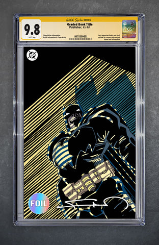 Batman 1 CGC Signature Series 9.8 *Batman Custom Label* Frank Miller Variant B Virgin Foil LTD 1000 [10/9/25]