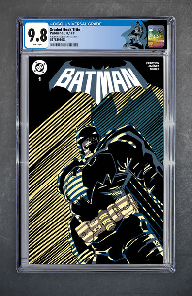 バットマン　限定プリント Batman 1 CGC Universal Series 9.8 *Batman Custom Label* Frank