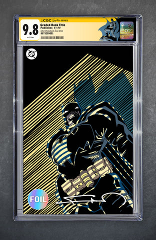 Batman 1 CGC Signature Series 9.8 *Batman Custom Label* Frank Miller Variant B Virgin Foil LTD 1000 [10/9/25]