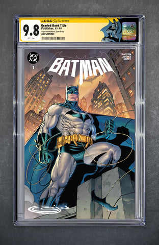 Batman 1 CGC 9.8 *Batman Custom Label* Sajad Shah LTD 1000 [10/9/25]