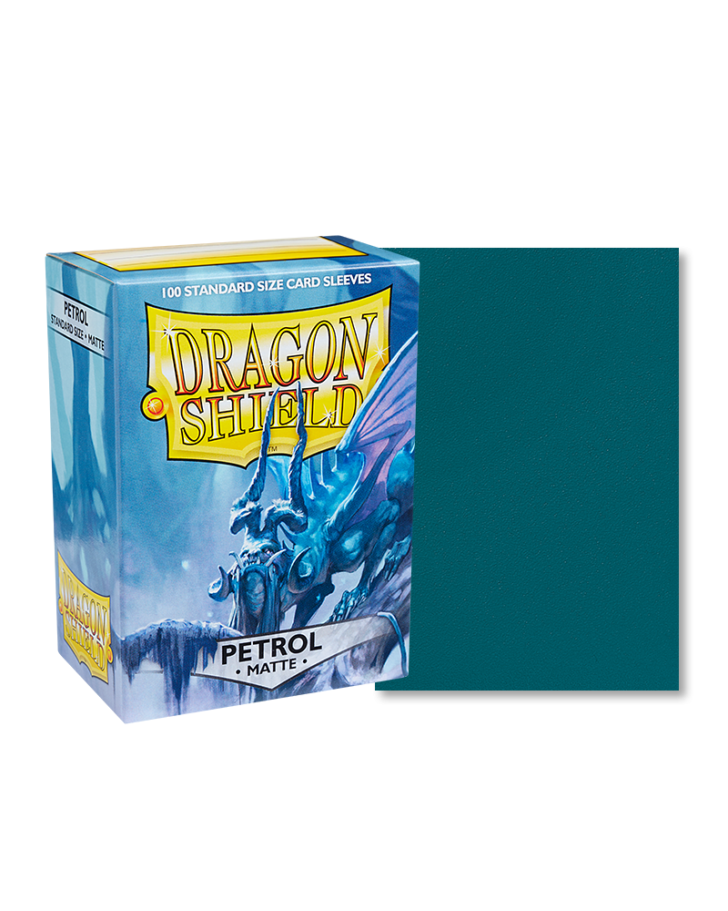 Dragon Shield Sleeves - Standard - Matte (100 ct.) - Petrol