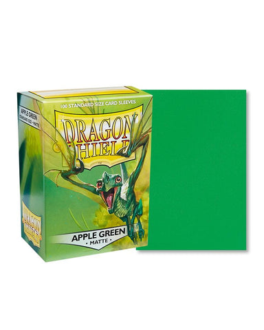 Dragon Shield Sleeves - Standard - Matte (100 ct.) - Apple Green