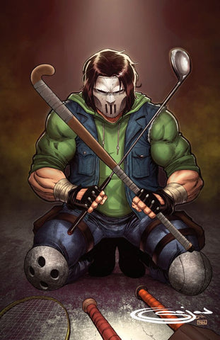 Teenage Mutant Ninja Turtles: Casey Jones #1 Sajad Shah ***SIGNED*** Variant B Virgin LTD 600 [9/17/25]