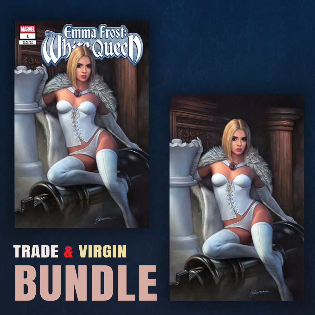 Emma Frost 1 Shannon Maer BUNDLE Cover A Trade + Cover B Virgin [6/18/25]