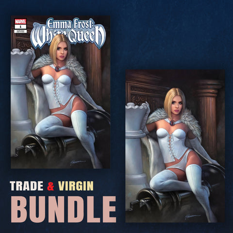 Emma Frost 1 Shannon Maer BUNDLE Cover A Trade + Cover B Virgin [6/18/25]
