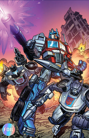 Transformers #18 Chad Hardin Variant A Virgin Foil LTD 750 [2/12/25]