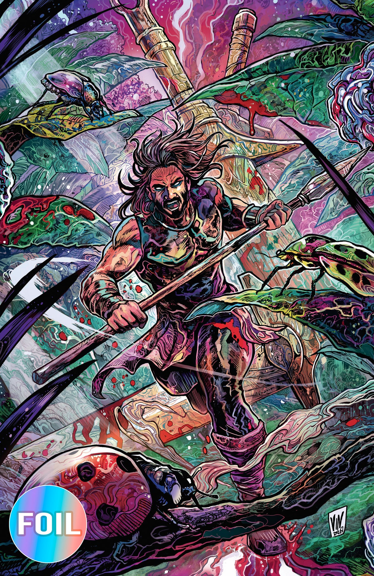 BRZRKR: Light Draws Breath #1 Vincenzo Riccardi Variant B Virgin Foil LTD 500 [5/27/26]