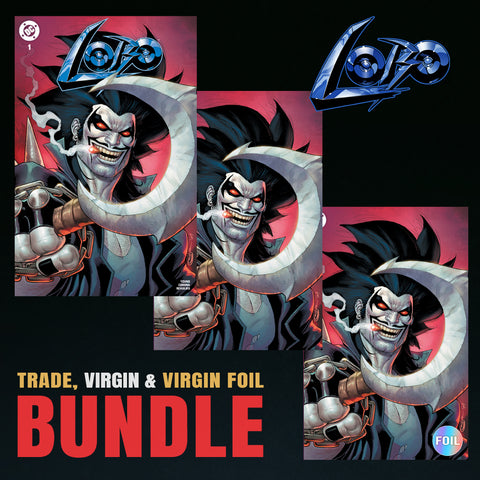 Lobo #1 Sajad Shah BUNDLE Variant A Trade +B Virgin + C Virgin Foil [3/18/26]