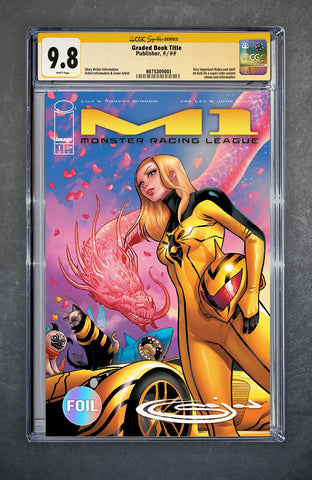 M1: Monster Racing League #1 CGC 9.8 Sajad Shah LTD 500 [6/10/26]