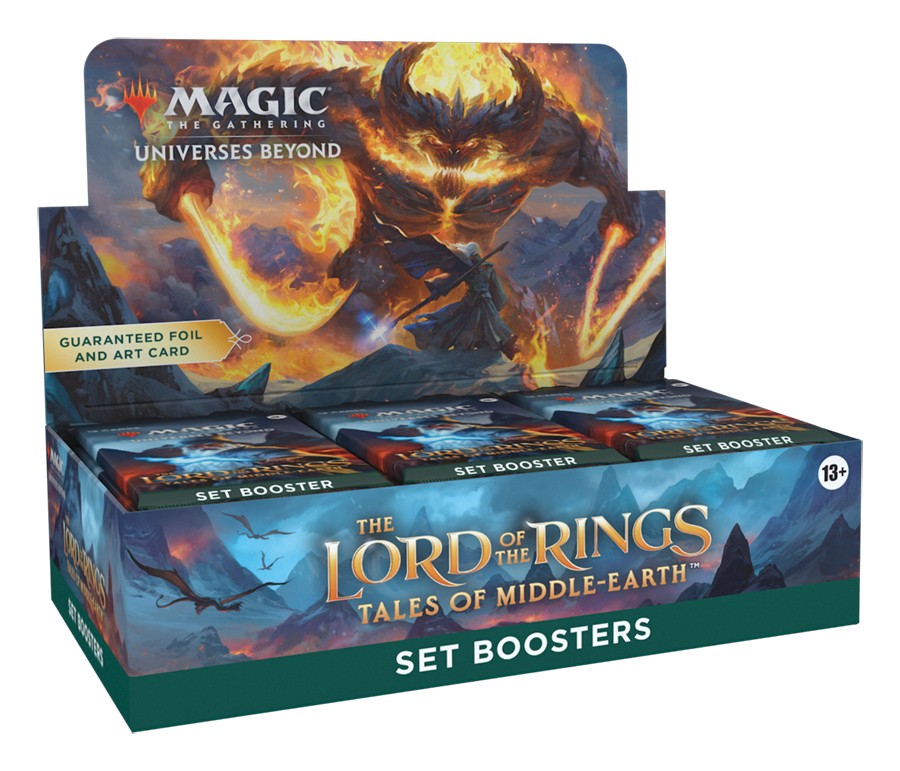 Magic The Gathering -  Universes Beyond: Lord of the Rings Tales of Middle-Earth - Set Booster Box (30 Packs)