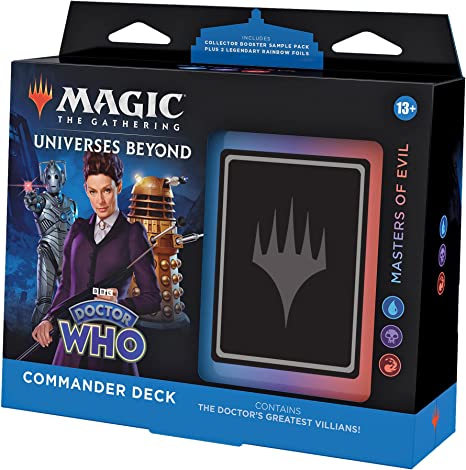 Magic The Gathering - Doctor Who - Commander Deck - Masters of Evil