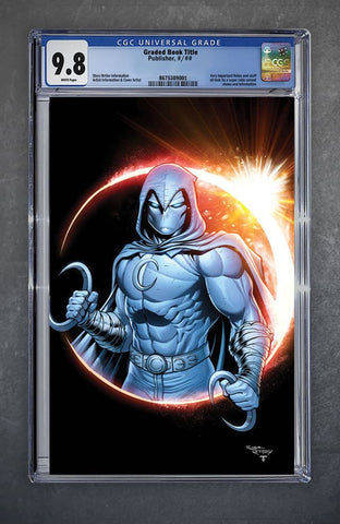 Marc Spector: Moon Knight #1 CGC Universal Series 9.8 Sajad Shah Variant B Virgin LTD 1000 [2/11/26]