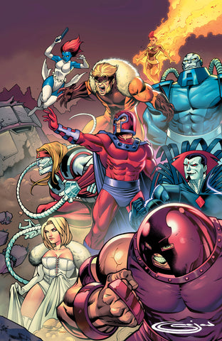 X-Men #20 Sajad Shah ***SIGNED*** Variant B Virgin LTD 1000 [8/13/25] CONNECTING COVER!