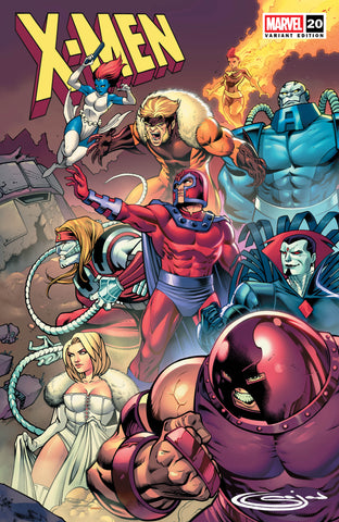 X-Men #20 Sajad Shah ***SIGNED*** Variant A Trade LTD 3000 [8/13/25] CONNECTING COVER!