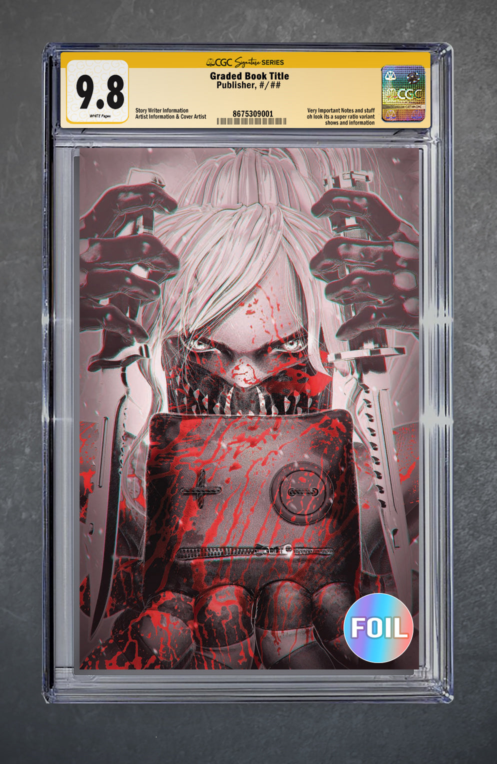 Something is Killing the Children #1 Archive Edition CGC Signature Series 9.8 John Giang PCB Hobby Variant B Foil Edition LTD 500 [2/6/25] MEGACON SIKTC